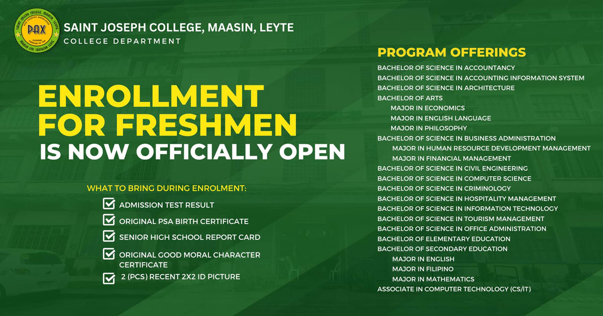 enrollment schedule for freshmen banner