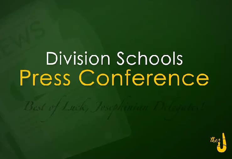 Today marks the much-awaited District Press School Conference!