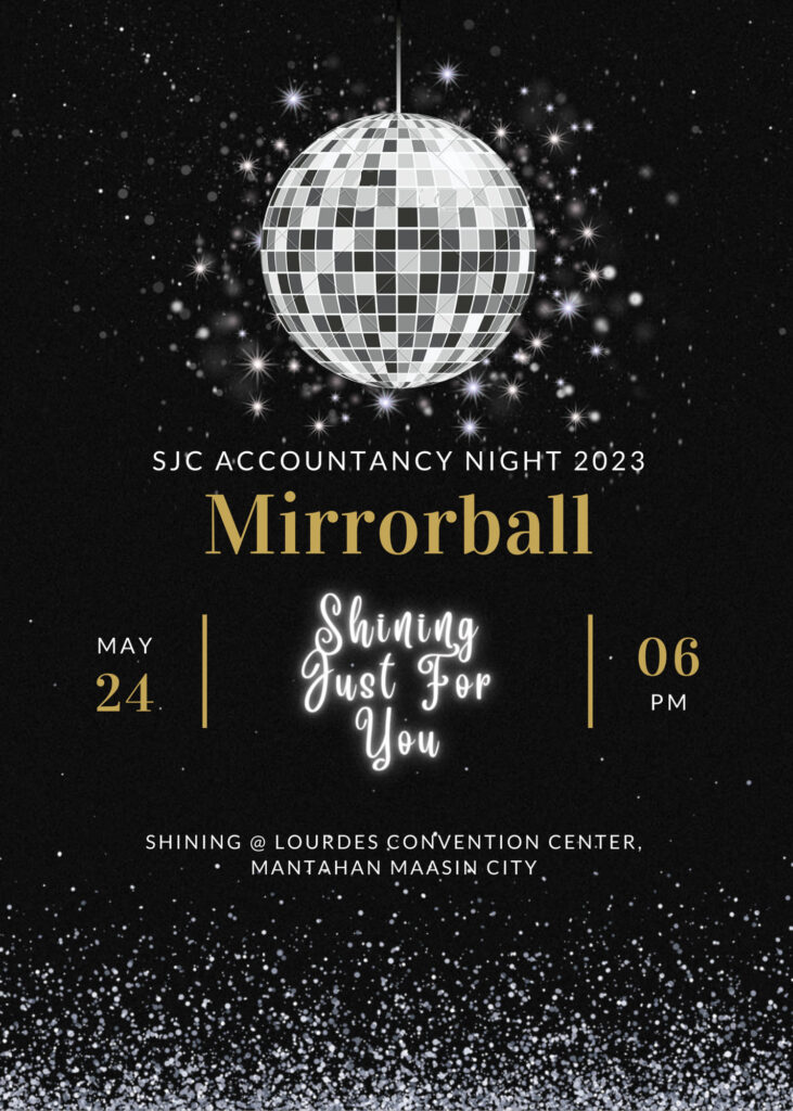 SJC-JPIA officially invites the Junior & Senior Accountancy students to a glimmering occasion